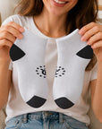 Y i C Unisex Color-Block Athletic Socks