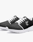 175. Stylish Mesh Running Shoes - White/Black