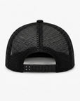 Embroidery Flat-Brim Mesh Cap