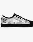 Y i Compete Classic Low-Top Canvas Shoes - Gray/White Camo