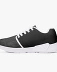 175. Stylish Mesh Running Shoes - White/Black