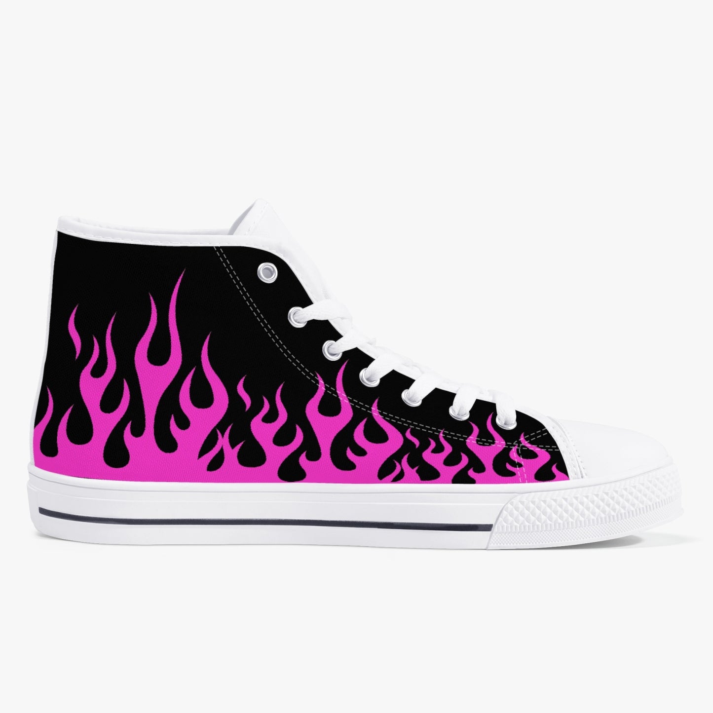 Classic High-Top Canvas Shoes -