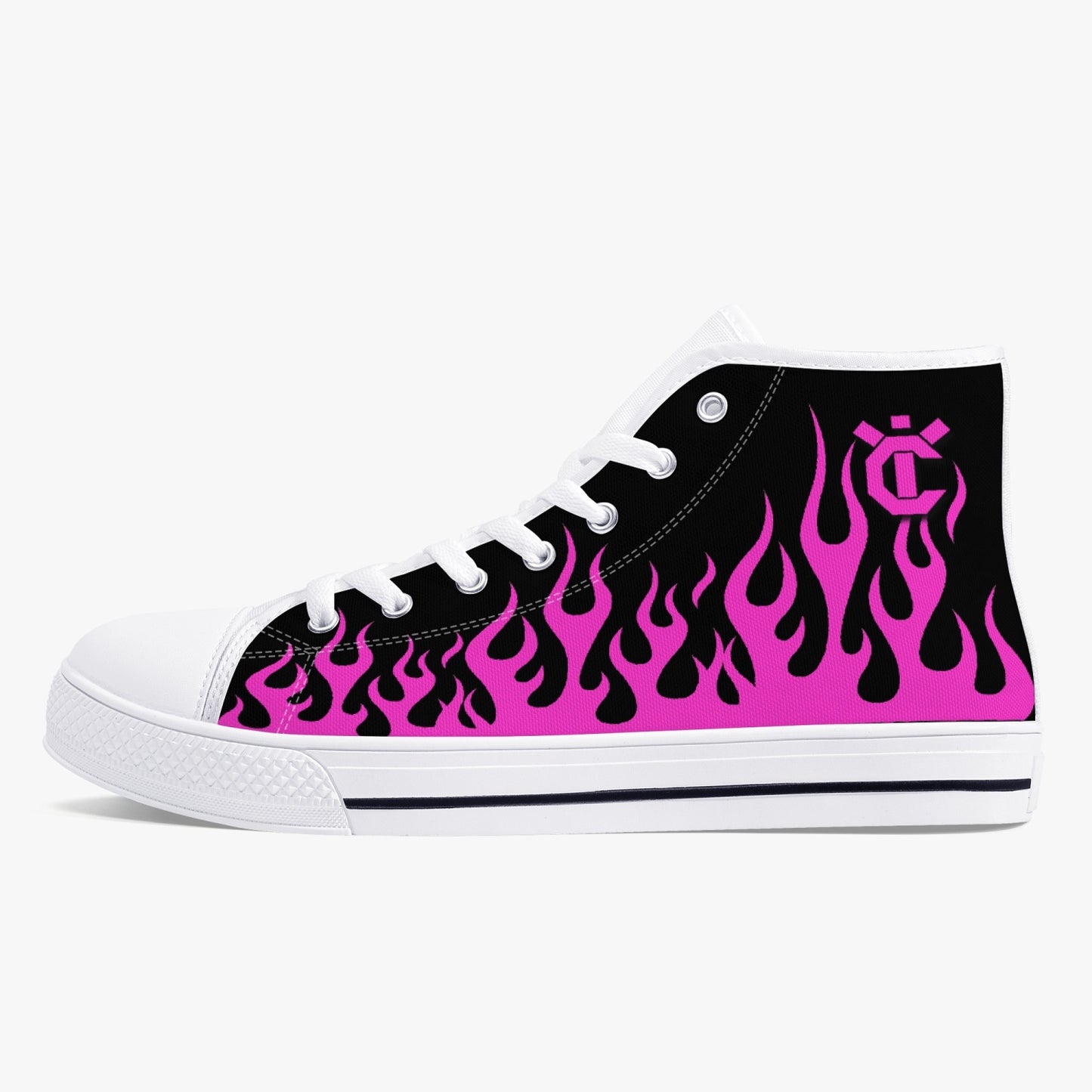 Classic High-Top Canvas Shoes -