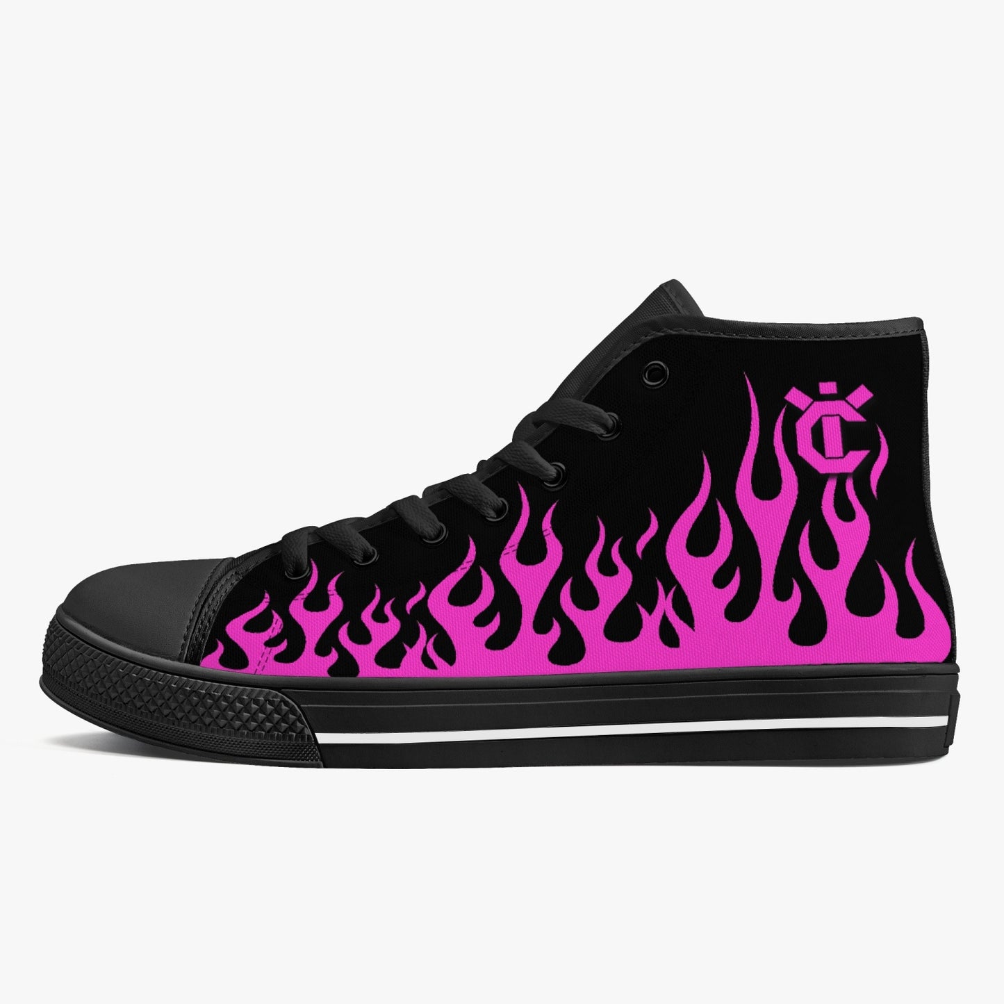 Classic High-Top Canvas Shoes -