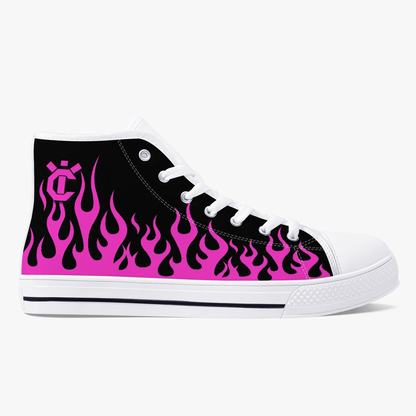 Classic High-Top Canvas Shoes -