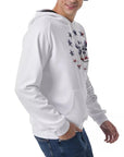 Men's Raglan Pullover Hoodie - Patriot