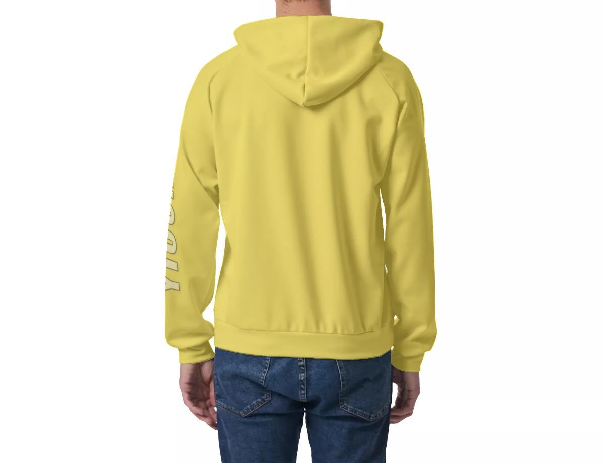 Men's Raglan Pullover Hoodie - Illuminating