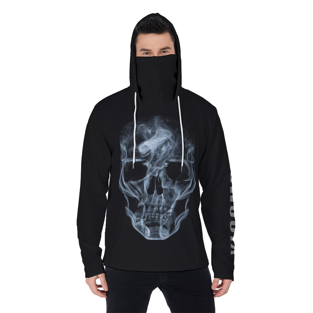 YIC Men&#39;s Pullover Hoodie With Mask - The Skull