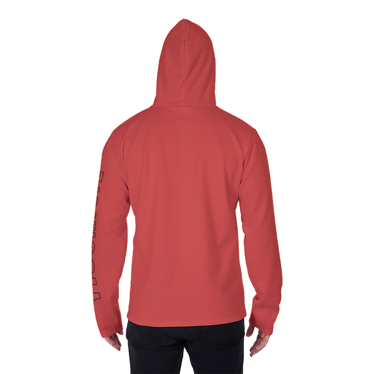 YIC Men's Pullover Hoodie With Mask - Fire Whirl