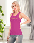 Women's Sport Tank Top - Orchid Flower