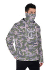 YIC Men's Pullover Hoodie With Mask - Mod Camo II