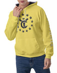 Men's Raglan Pullover Hoodie - Illuminating