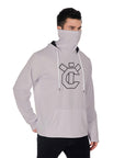 YIC Men's Pullover Hoodie With Mask - Dune