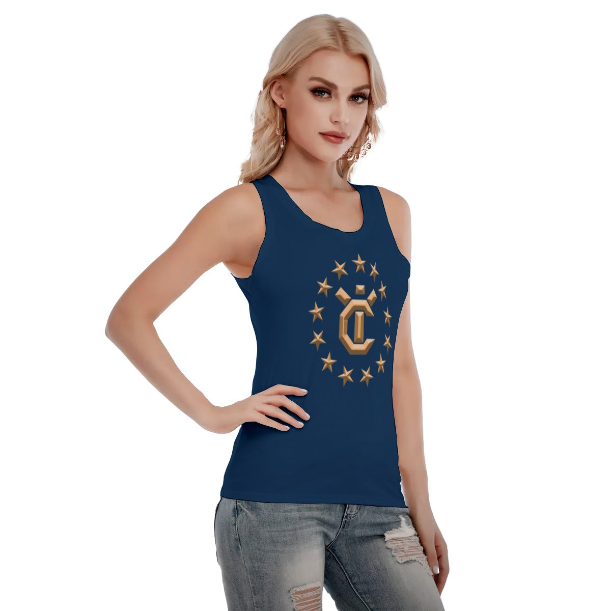 Women's Sport Tank Top - Atlantic Blue