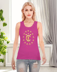 WOMEN'S SPORT TANK TOP - Orchid Flower