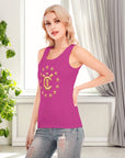 WOMEN'S SPORT TANK TOP - Orchid Flower