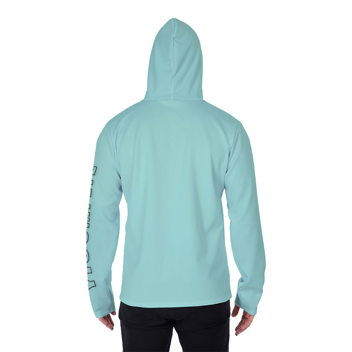 YIC Men&#39;s Pullover Hoodie With Mask - Beach Glass