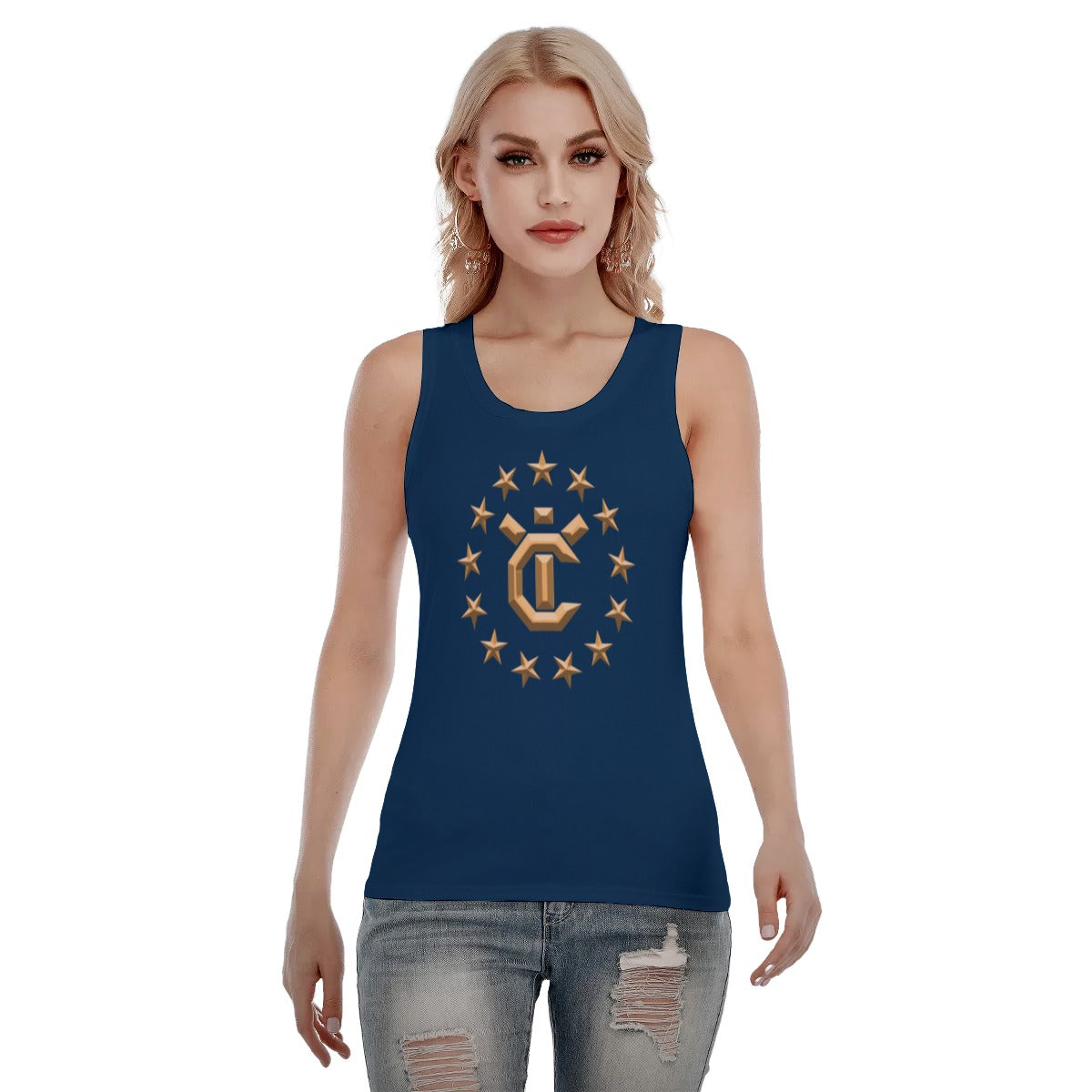 Women's Sport Tank Top - Atlantic Blue