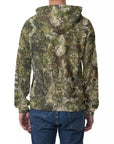 Men's Raglan Pullover Hoodie - Inland Camo
