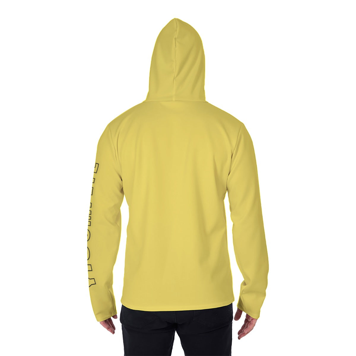 YIC Men's Pullover Hoodie With Mask - Illuminating