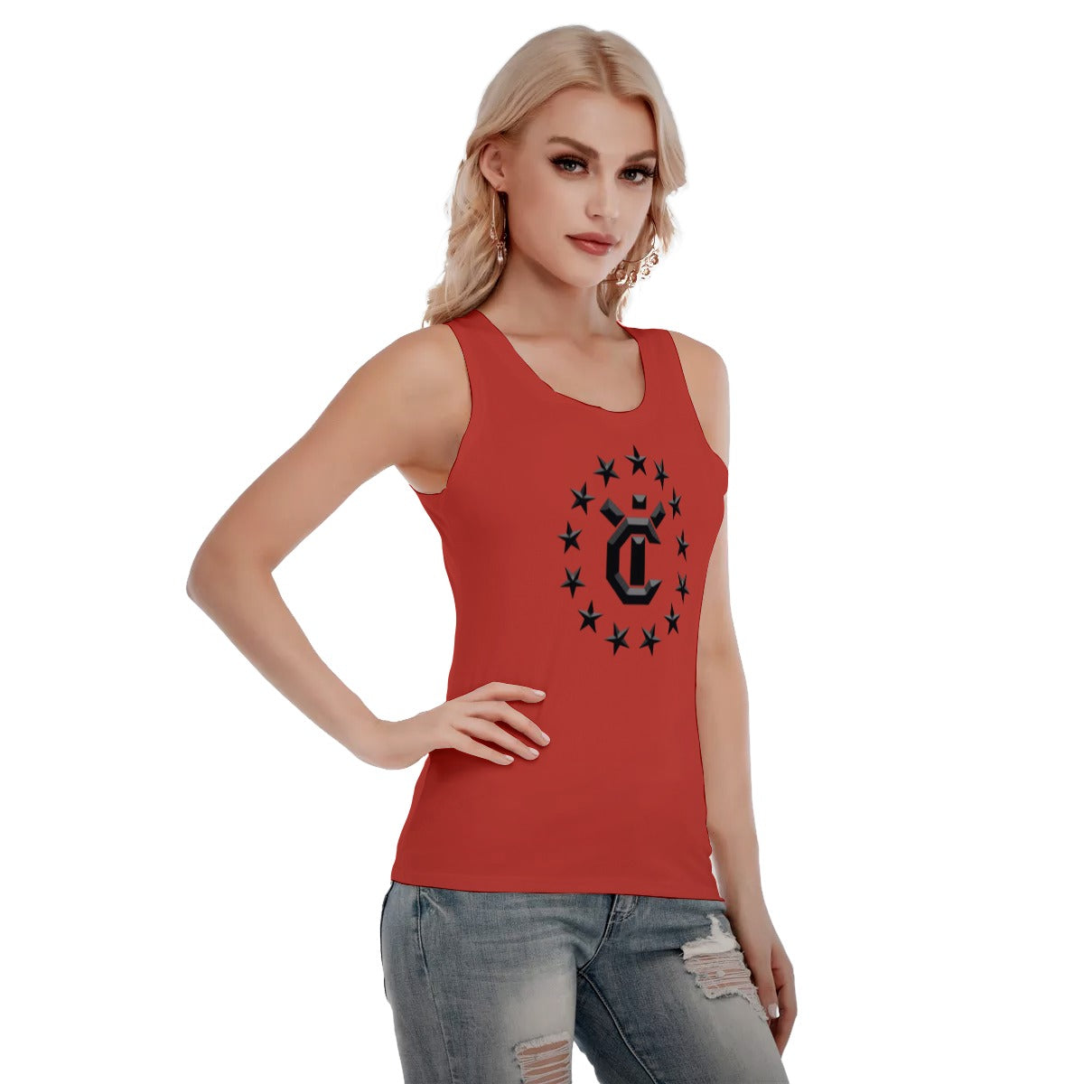 Women's Sport Tank Top - Fire Whirl