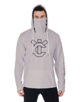 YIC Men's Pullover Hoodie With Mask - Dune