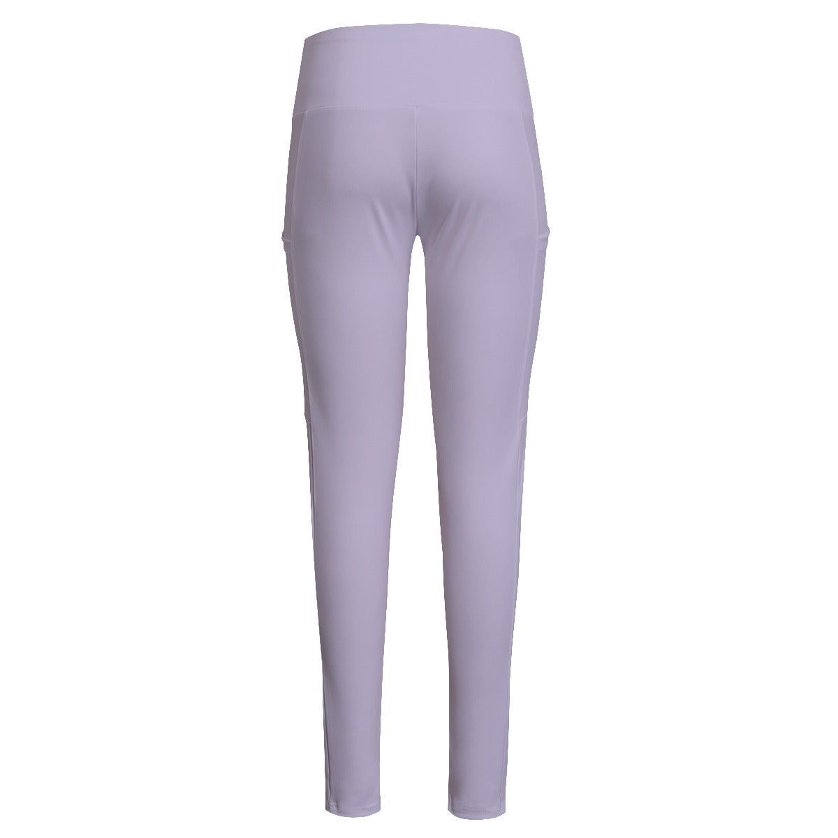 Women's High Waist Yoga Pants With Side Pocket - Digital Lavender