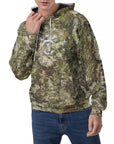 Men's Raglan Pullover Hoodie - Inland Camo