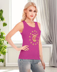 WOMEN'S SPORT TANK TOP - Orchid Flower