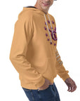 Men's Raglan Pullover Hoodie - Mango