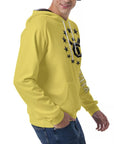 Men's Raglan Pullover Hoodie - Illuminating