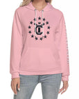 Women's Hoodie With Raglan Sleeve - Pink