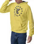 Men's Raglan Pullover Hoodie - Illuminating