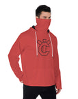YIC Men's Pullover Hoodie With Mask - Fire Whirl