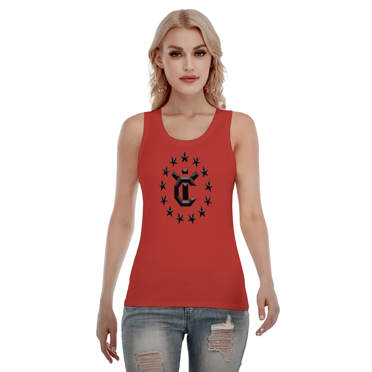 Women's Sport Tank Top - Fire Whirl