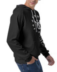 Men's Raglan Pullover Hoodie - Vantablack