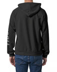 Men's Raglan Pullover Hoodie - Vantablack