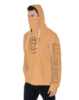 YIC Men's Pullover Hoodie With Mask - Mango