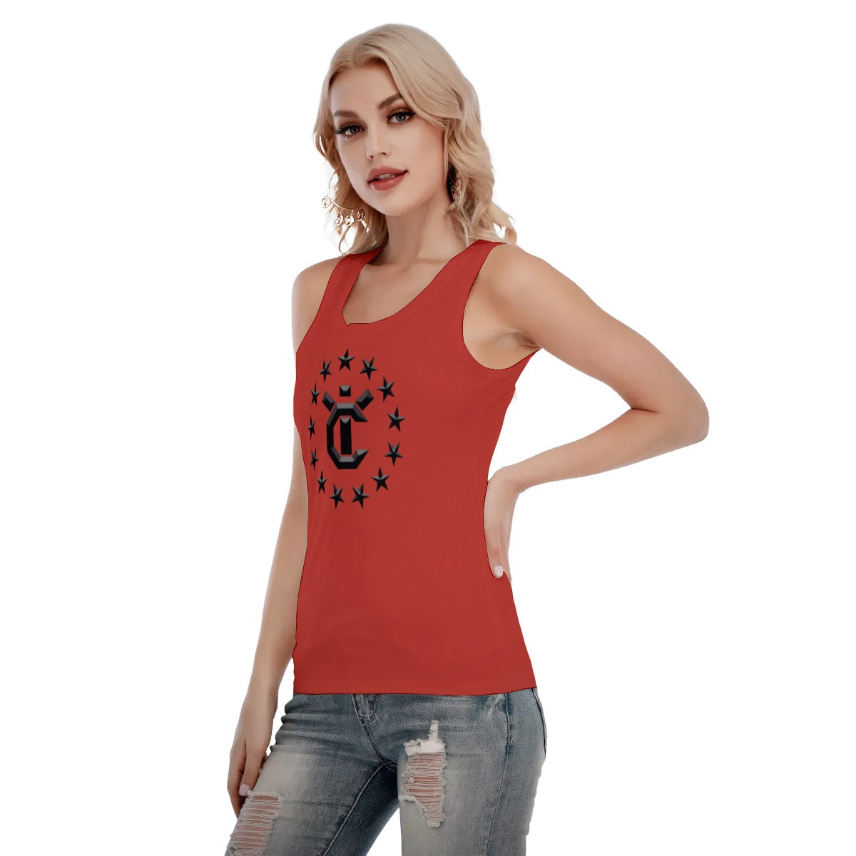 Women's Sport Tank Top - Fire Whirl