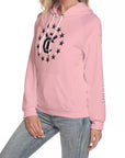 Women's Hoodie With Raglan Sleeve - Pink