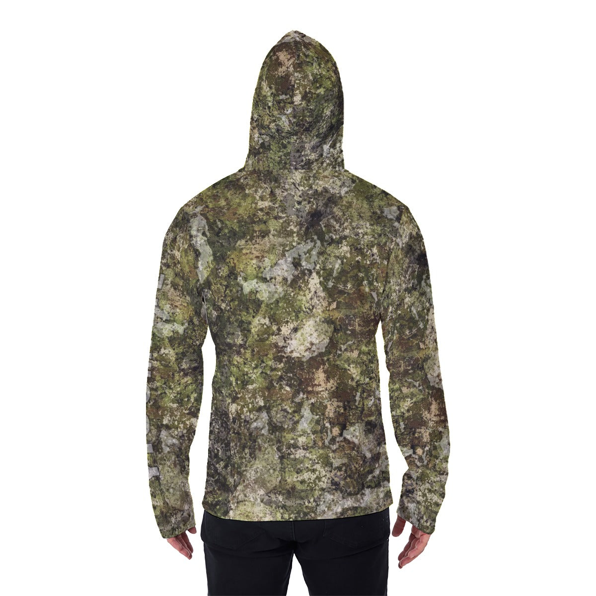 YIC Men&#39;s Pullover Hoodie With Mask - Inland Camo