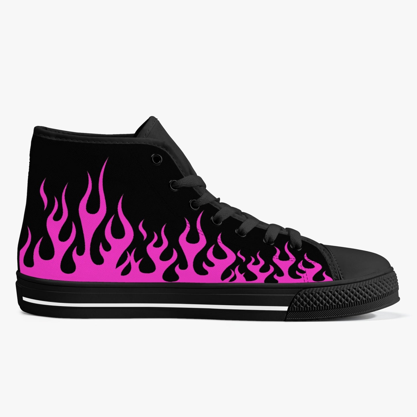 Classic High-Top Canvas Shoes -