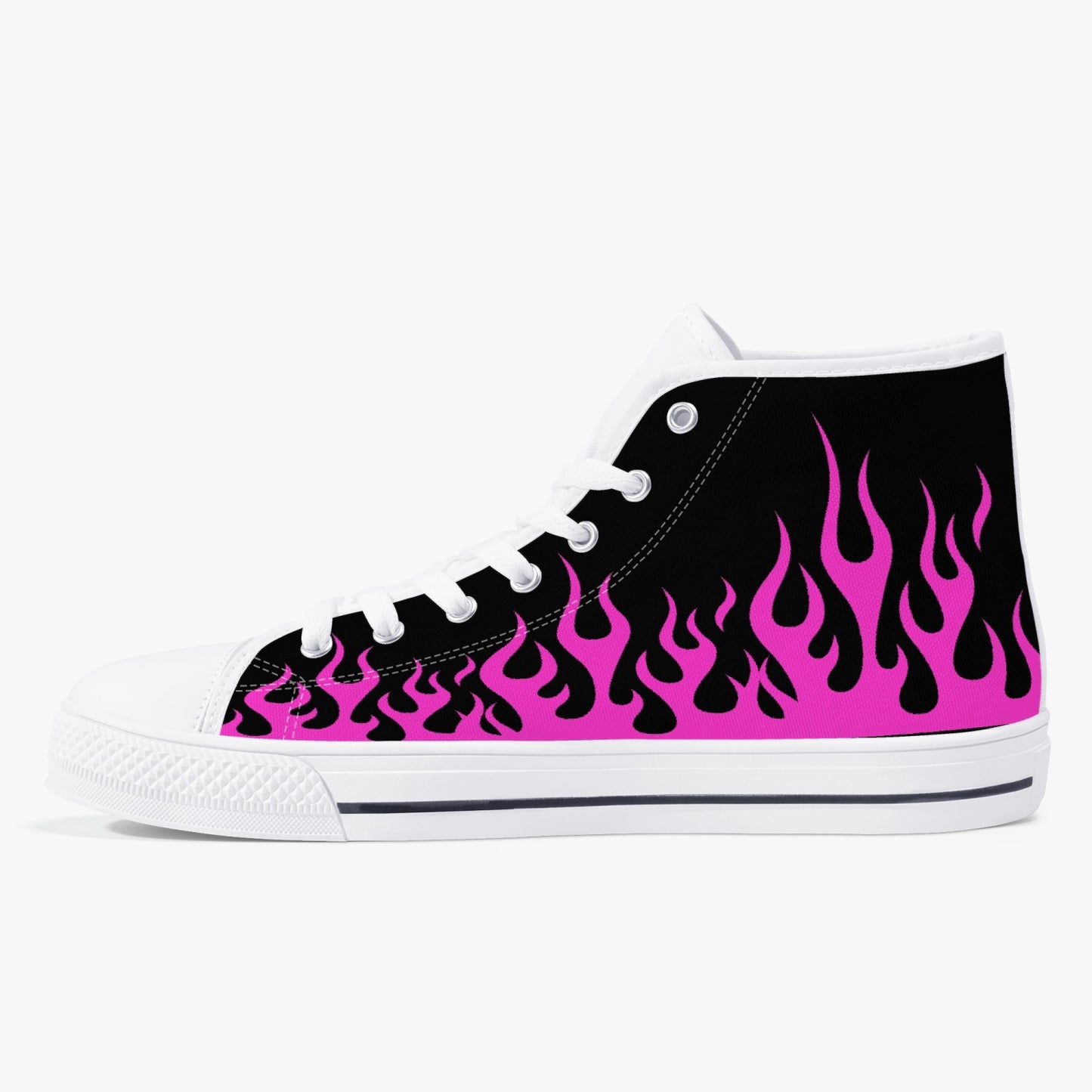 Classic High-Top Canvas Shoes -