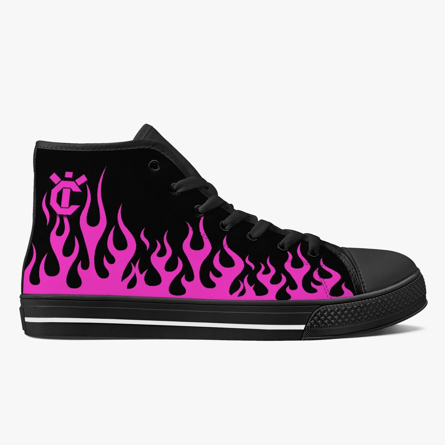 Classic High-Top Canvas Shoes -
