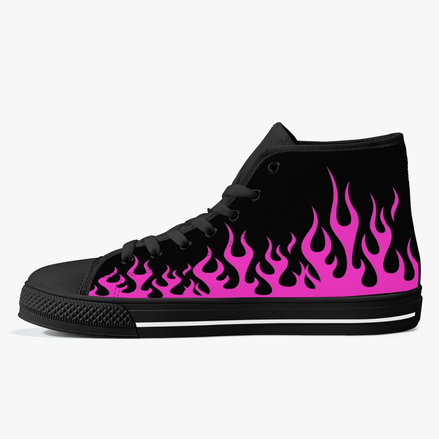Classic High-Top Canvas Shoes -