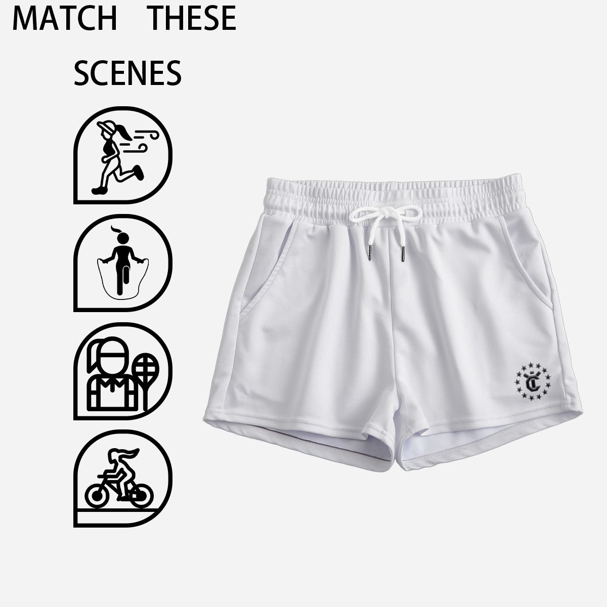 Y i C Women's Casual Shorts