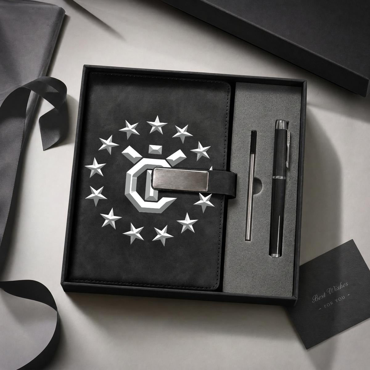 Notebook Gift Set with Metal Pen
