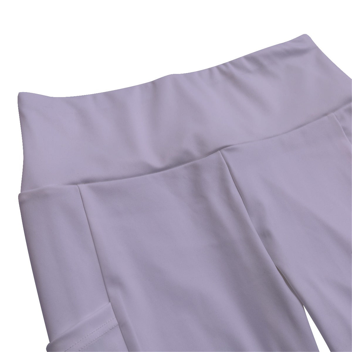 Women&#39;s High Waist Yoga Pants With Side Pocket - Digital Lavender