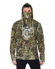 YIC Men's Pullover Hoodie With Mask - Inland Camo