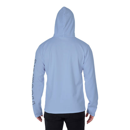 YIC Men's Pullover Hoodie With Mask - Clear Sky